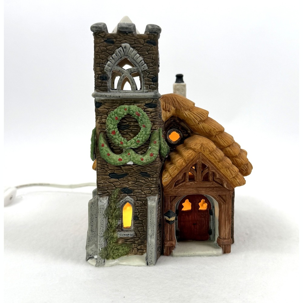 Dept 56 Dickens Village Ivy Glen Church 5927-7 1988 Retired Christmas